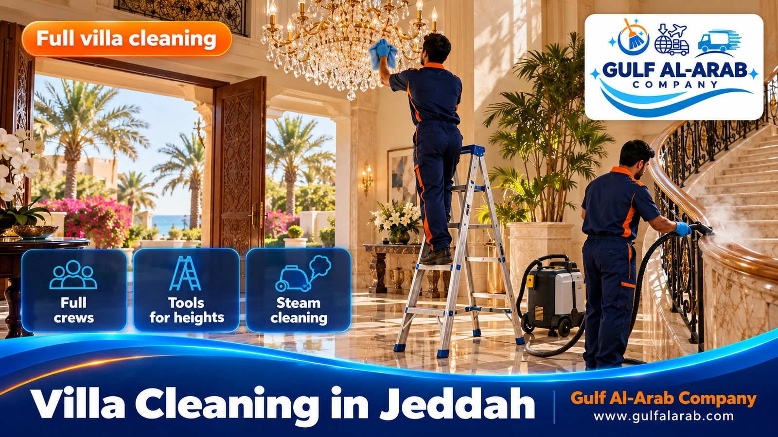 Villa Cleaning in Jeddah