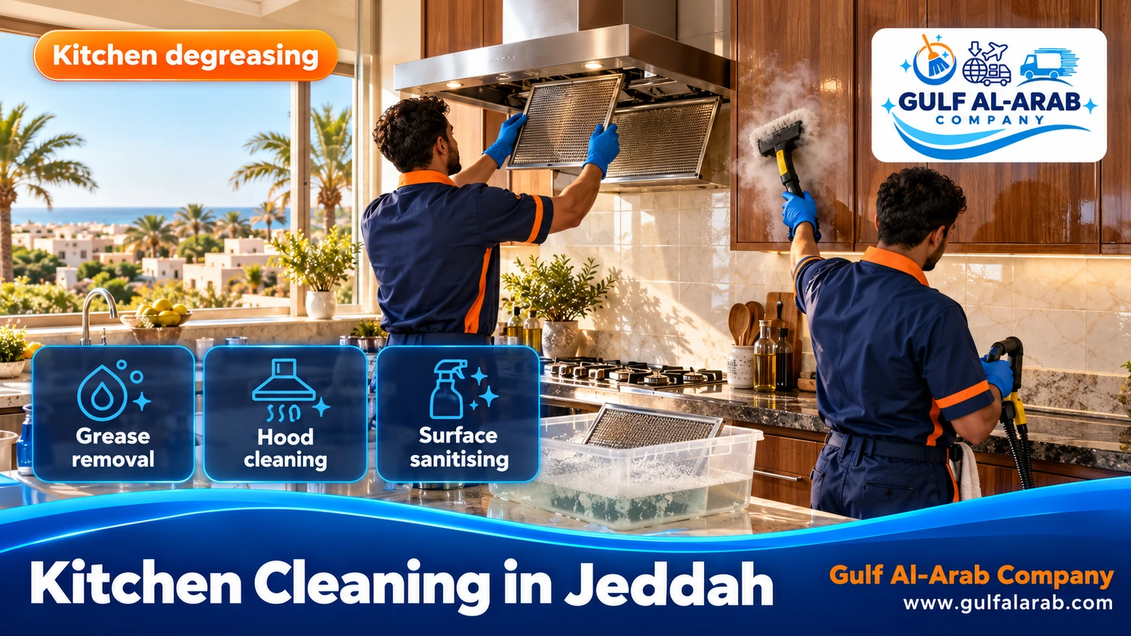 Kitchen Cleaning in Jeddah