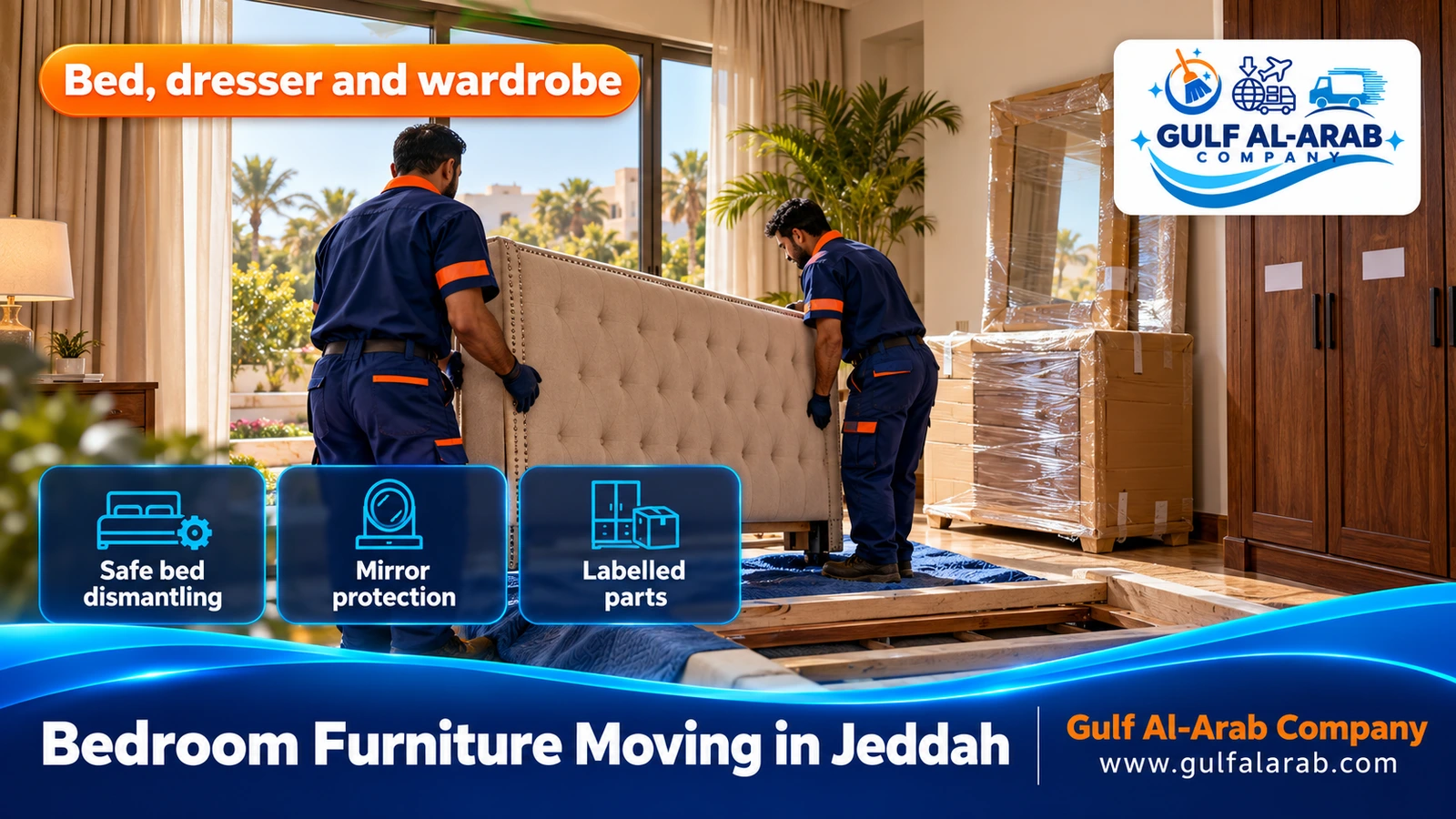 Bedroom Furniture Moving in Jeddah
