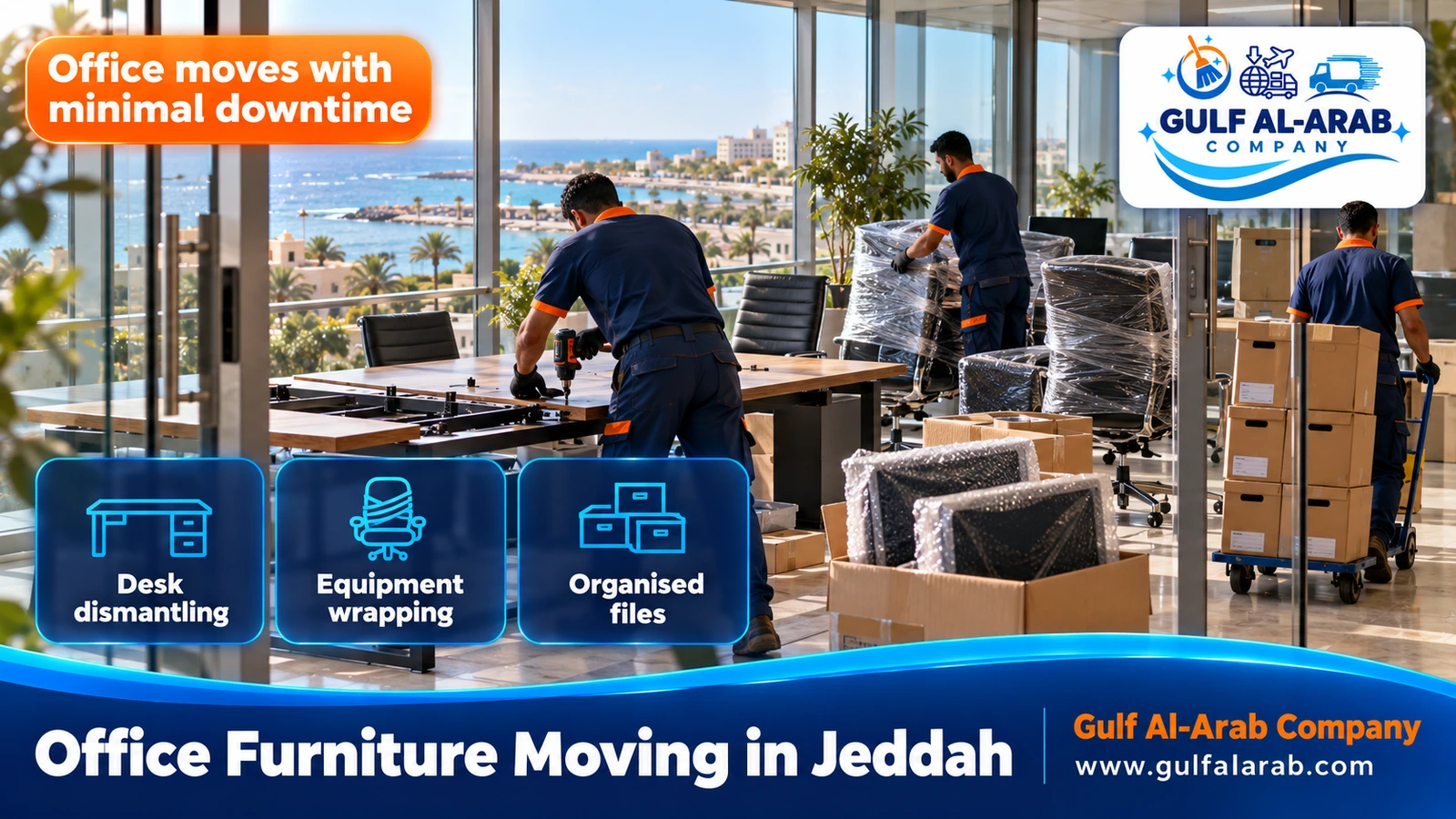 Office Furniture Moving in Jeddah