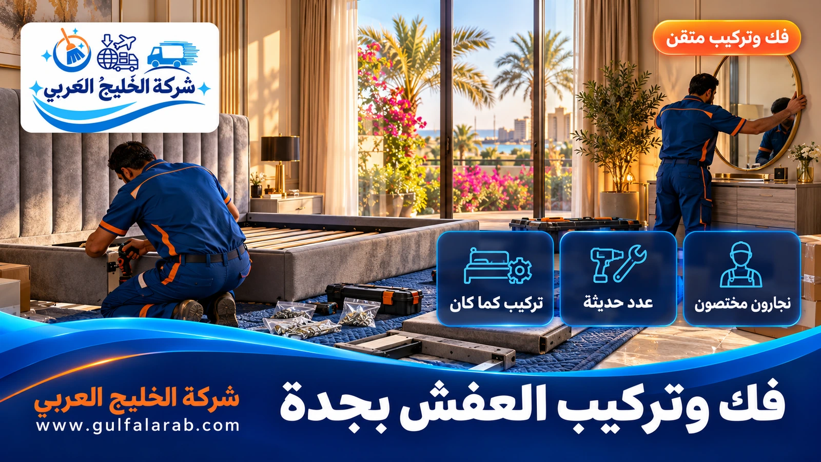 فك وتركيب العفش بجدة