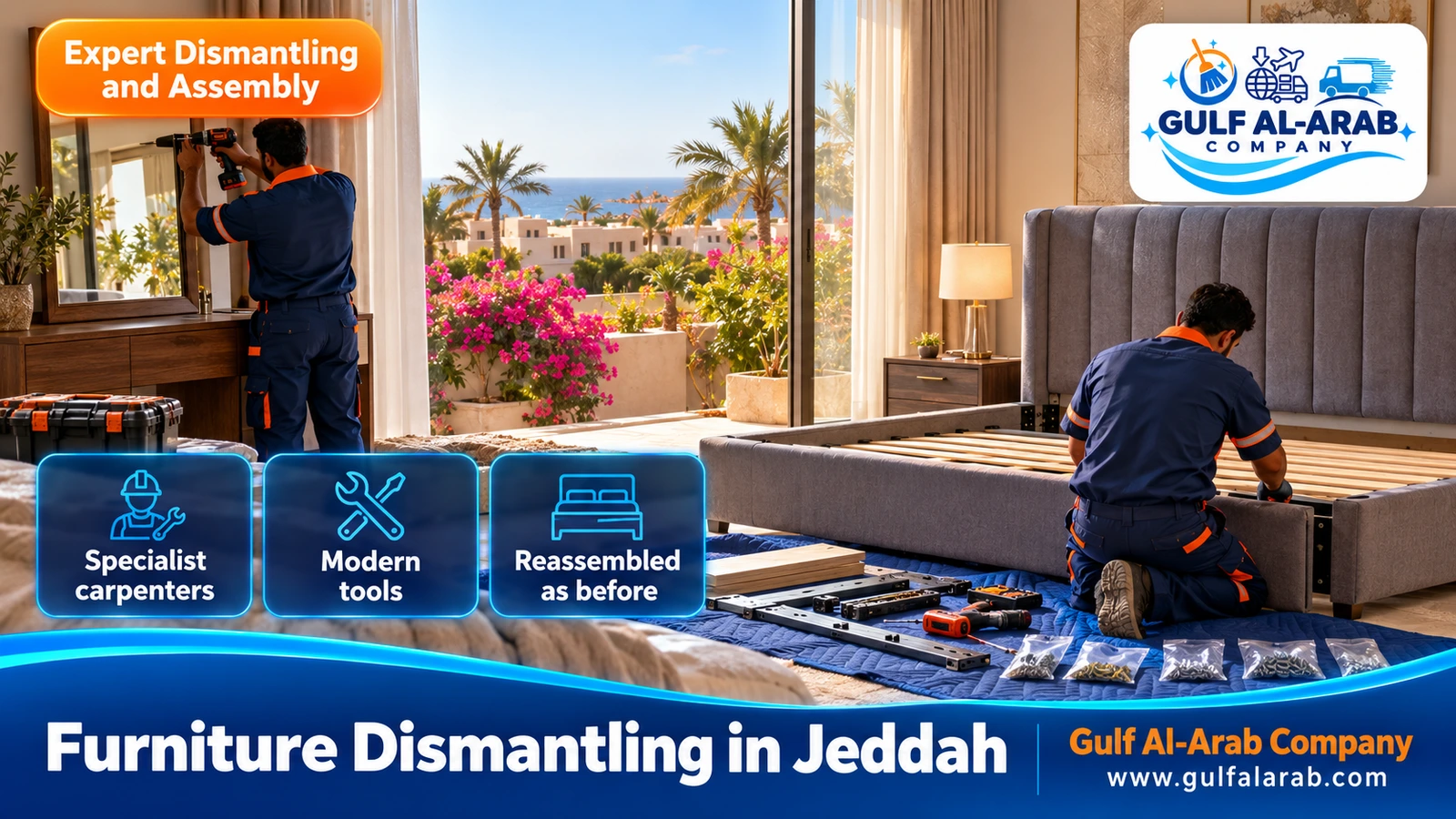 Furniture Dismantling in Jeddah