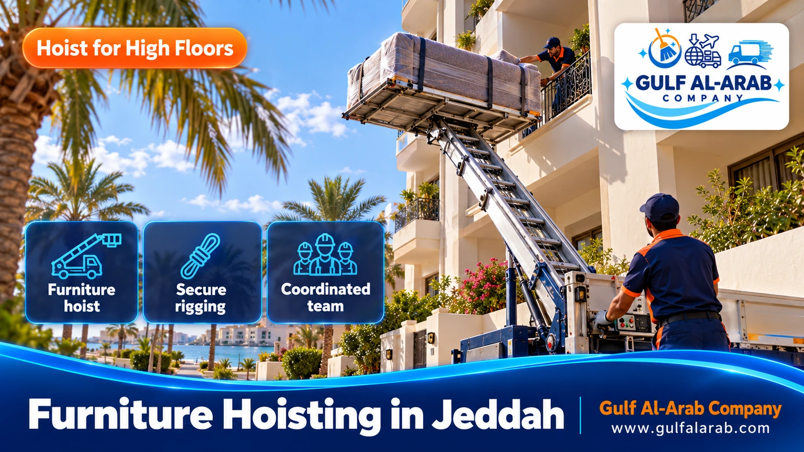Furniture Hoisting in Jeddah