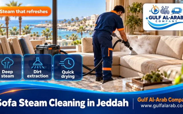Sofa Steam Cleaning Company in Jeddah