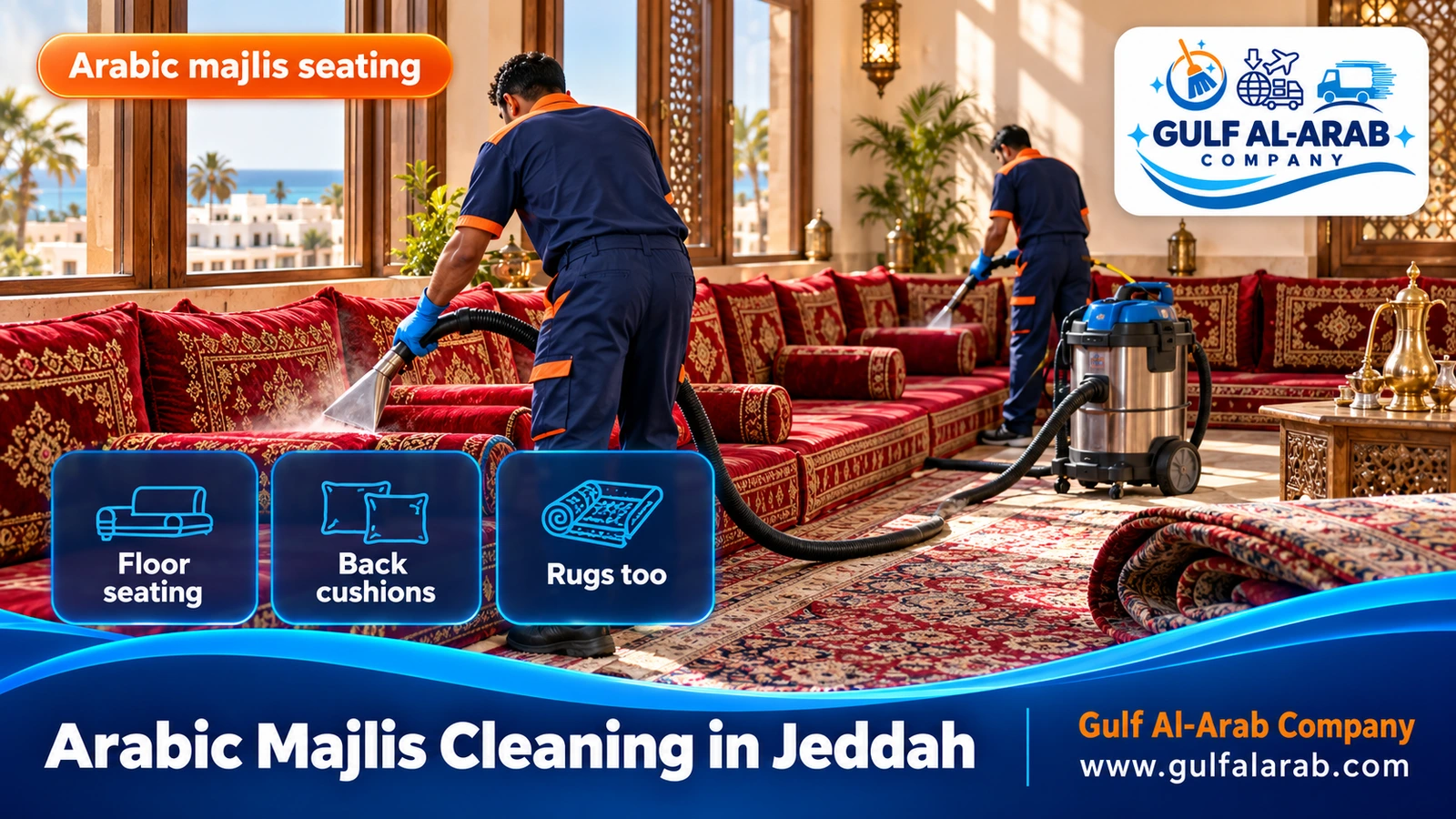 Arabic Majlis Cleaning in Jeddah