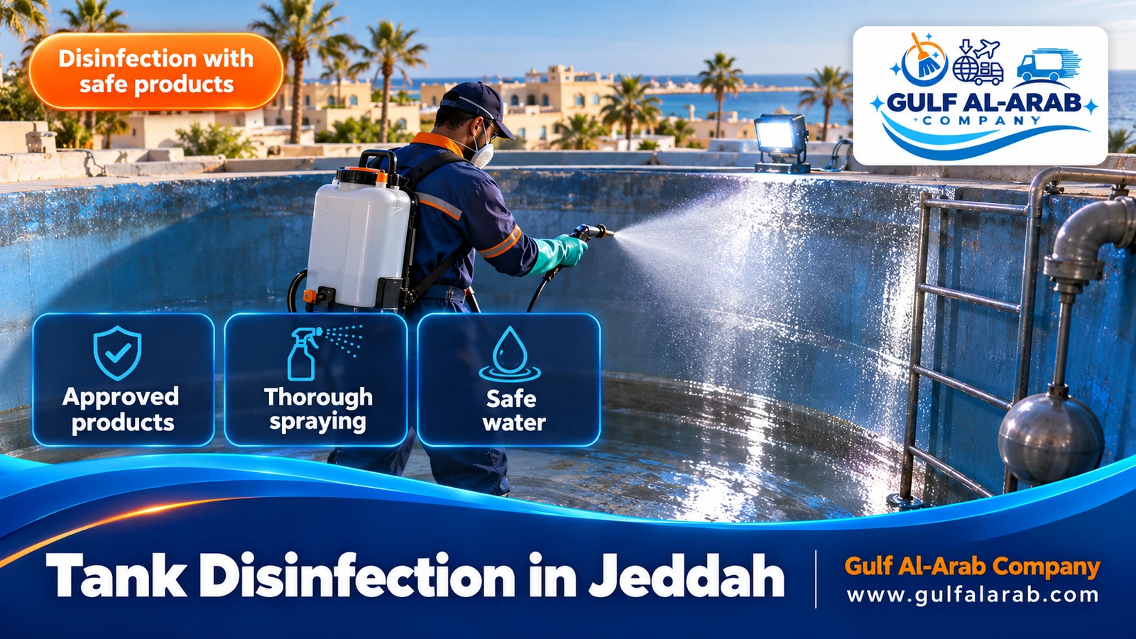 Tank Disinfection in Jeddah