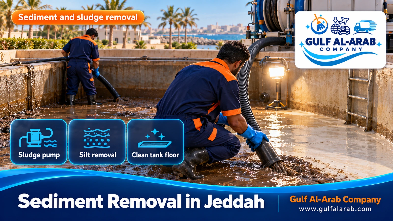 Sediment Removal in Jeddah