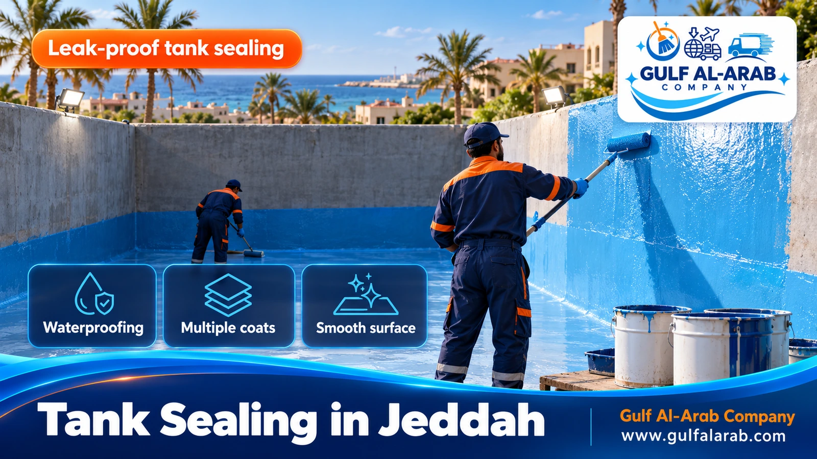 Tank Sealing in Jeddah