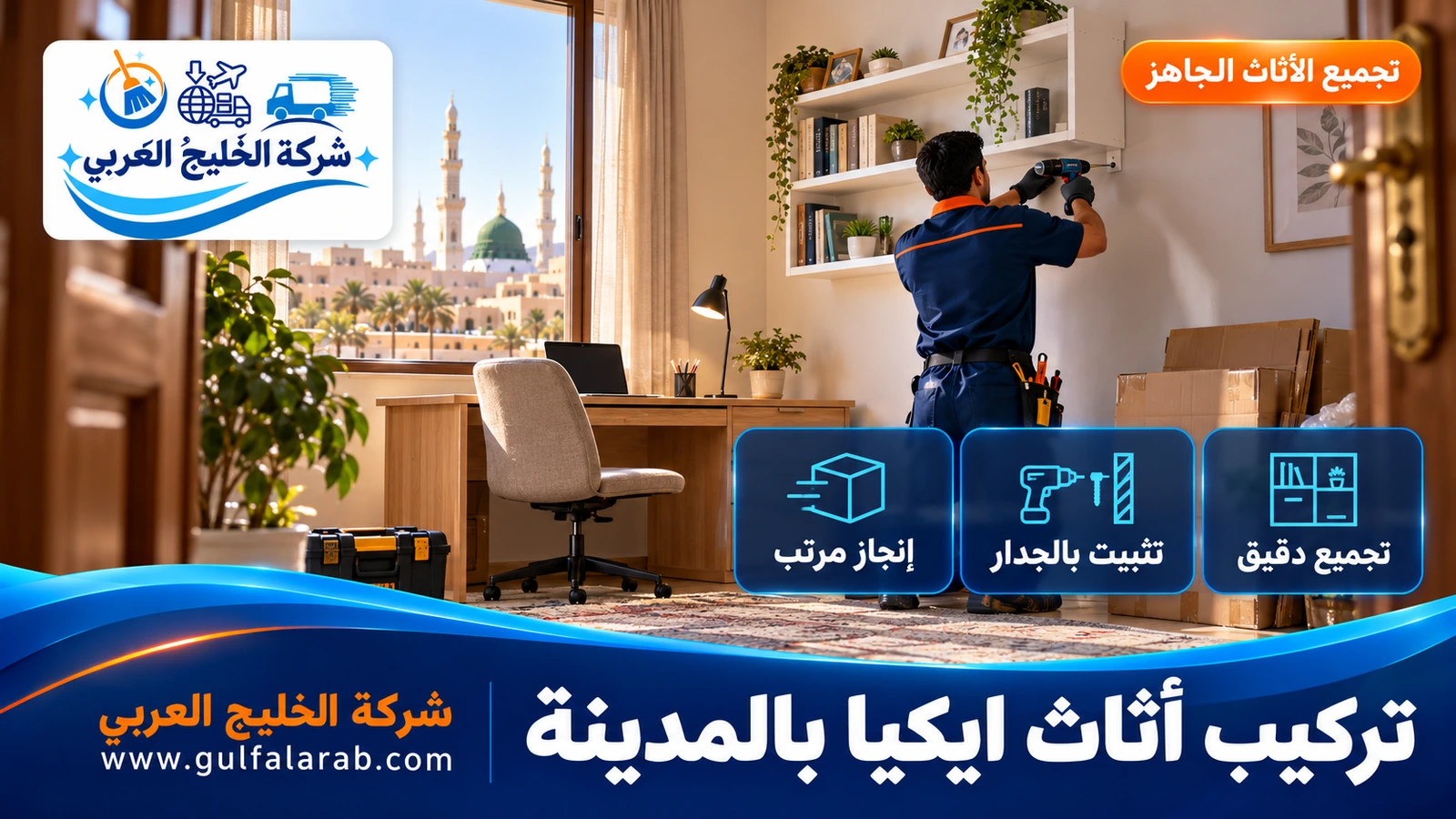 تركيب أثاث ايكيا بالمدينة