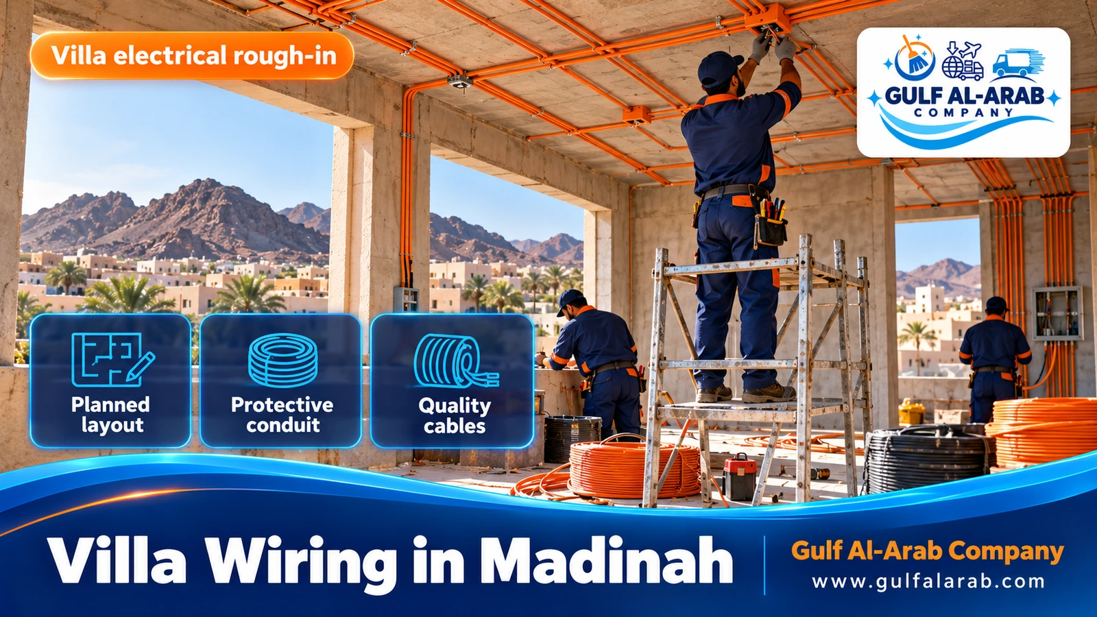 Villa Wiring in Madinah