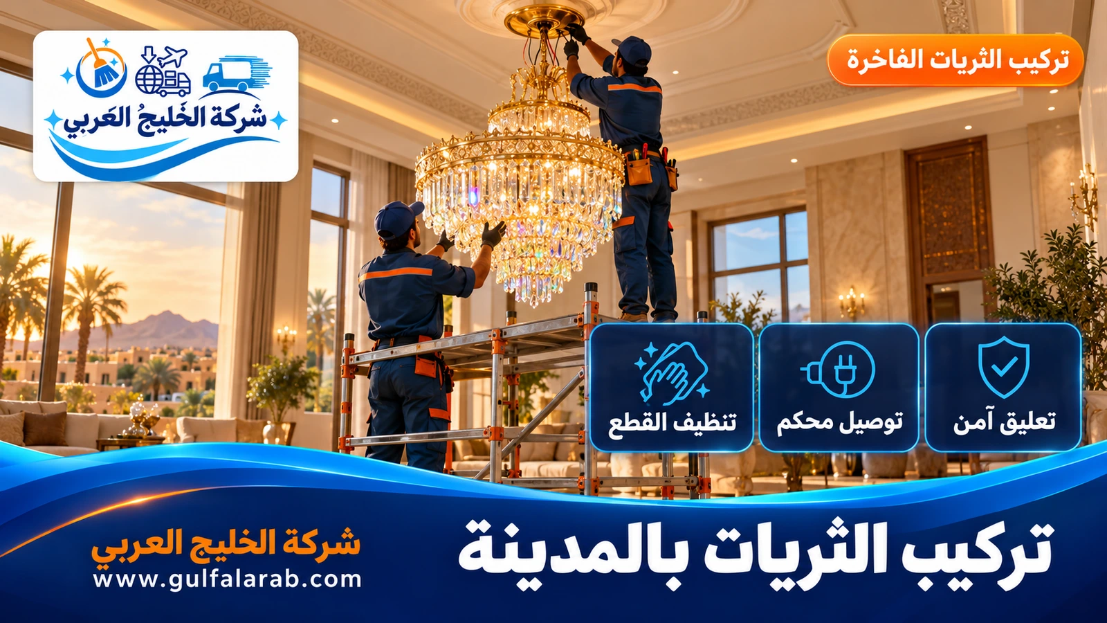 تركيب الثريات بالمدينة