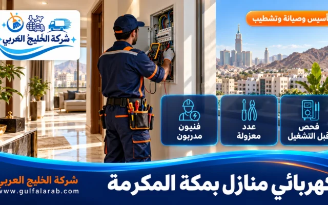 كهربائي منازل بمكة المكرمة