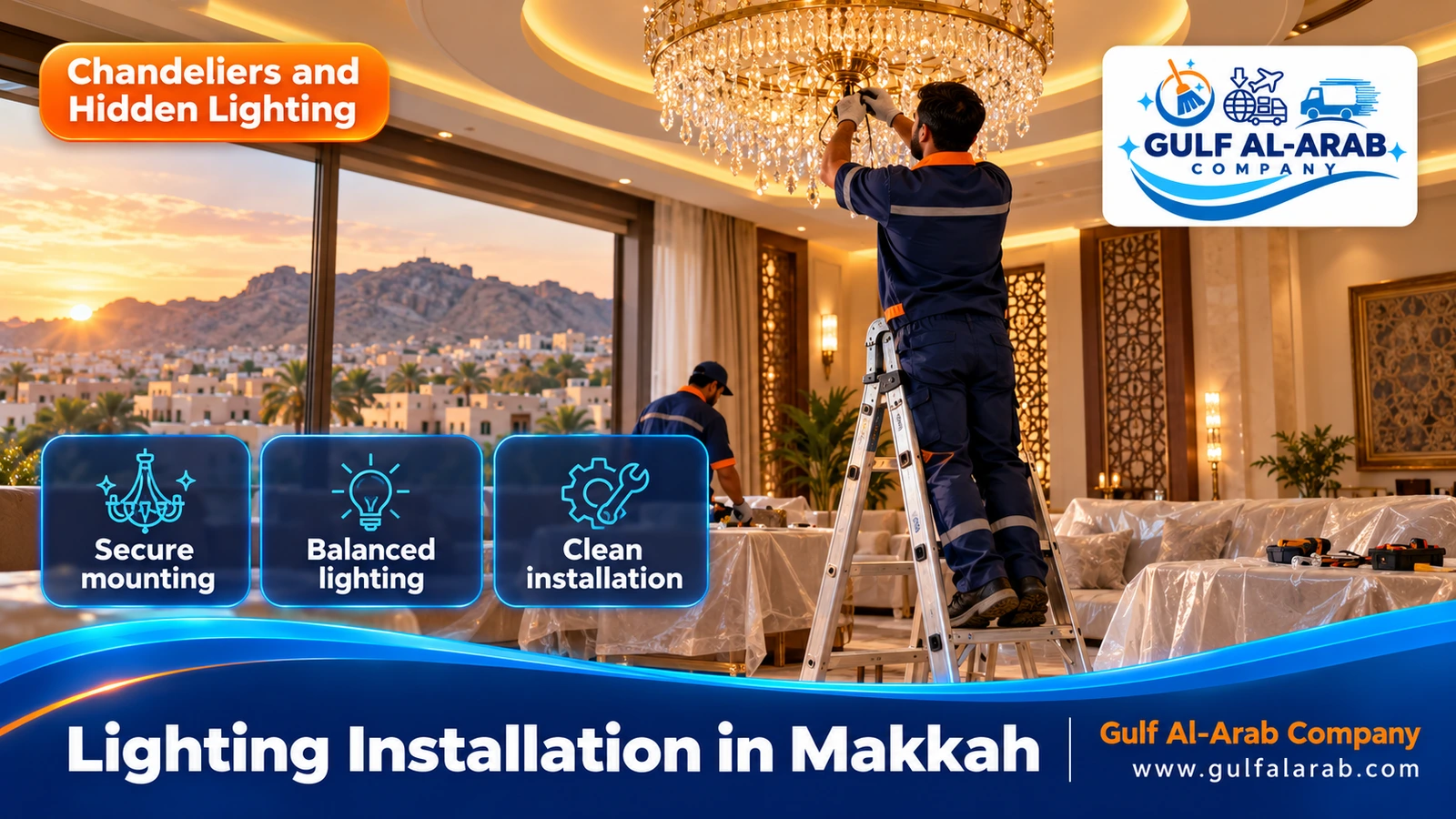 Lighting Installation in Makkah