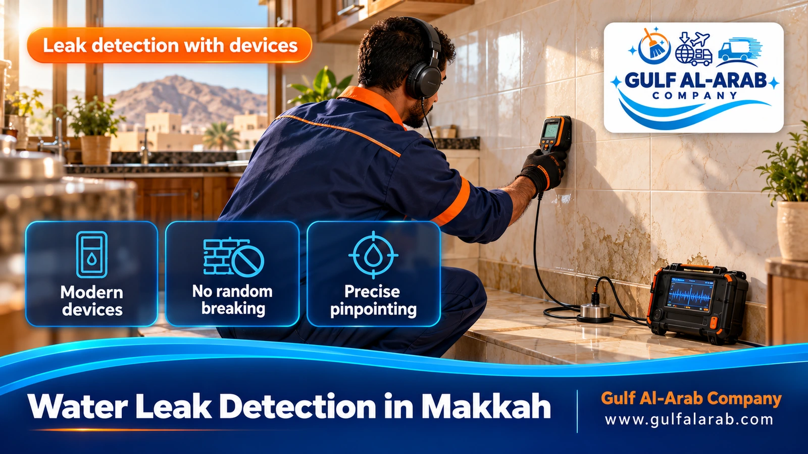Water Leak Detection in Makkah