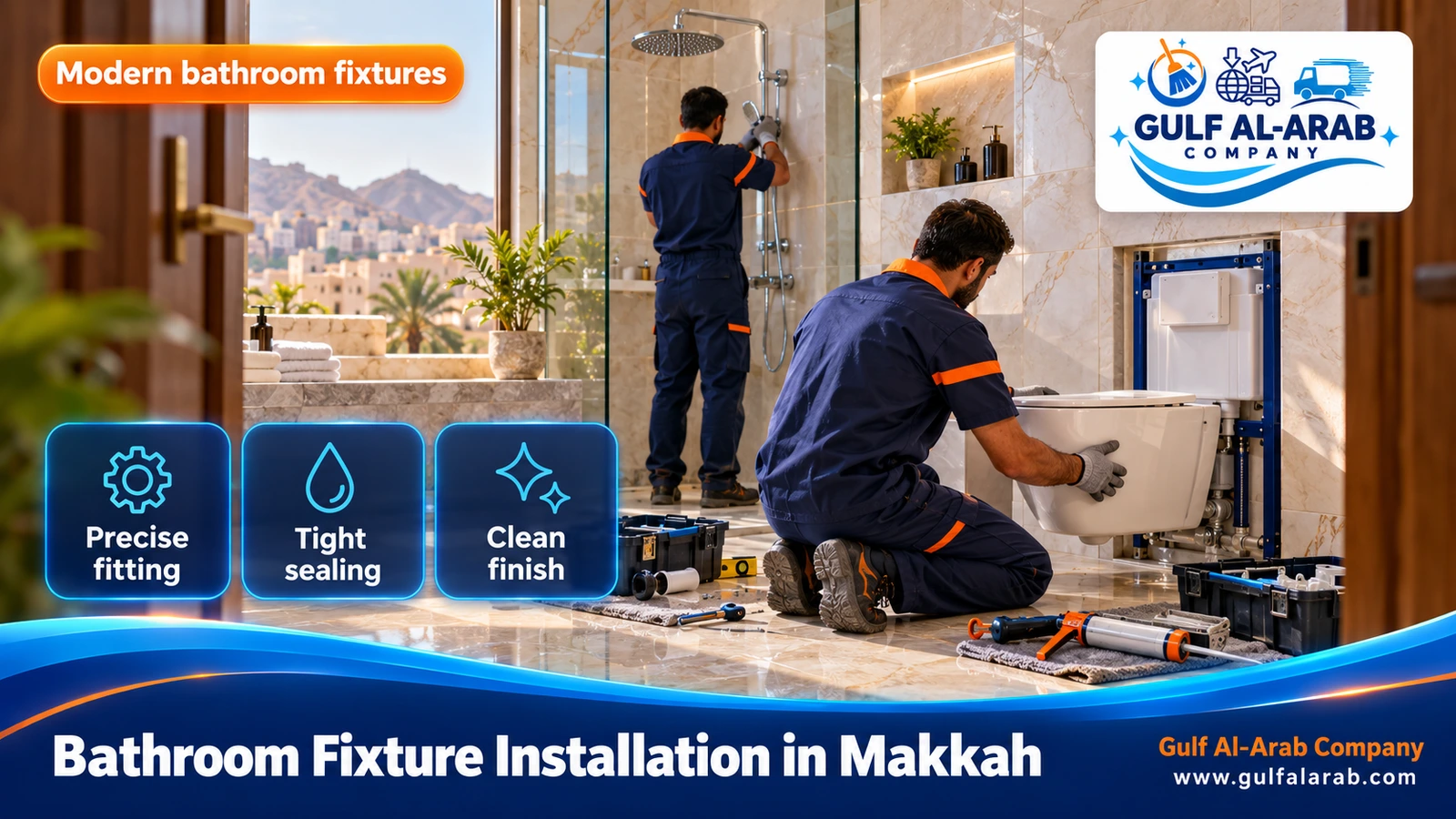 Bathroom Fixture Installation in Makkah