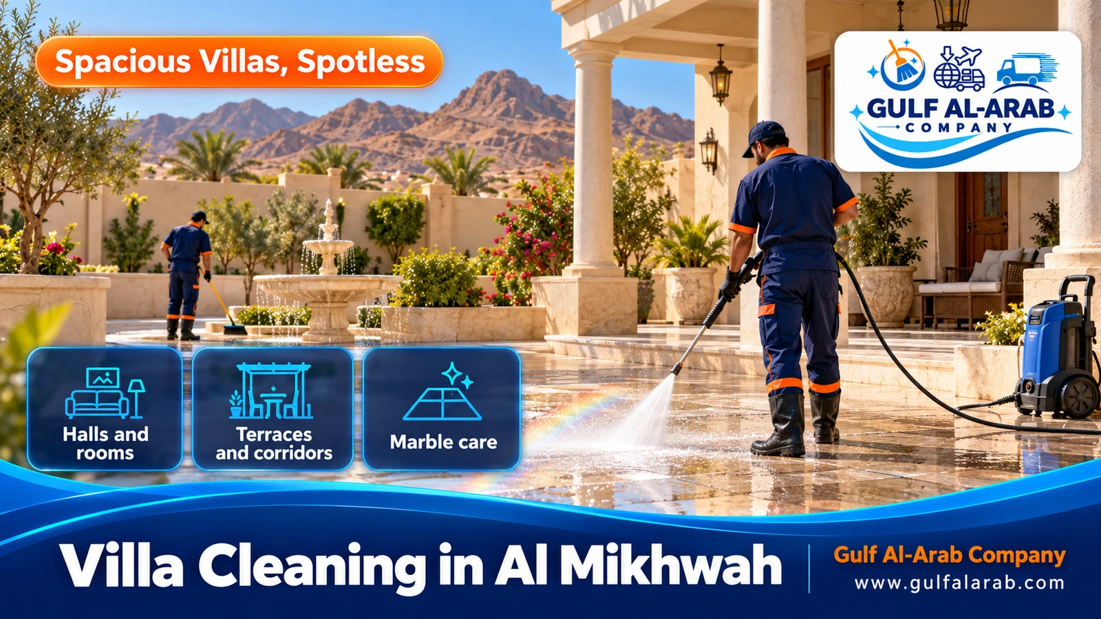 Villa Cleaning in Al Mikhwah