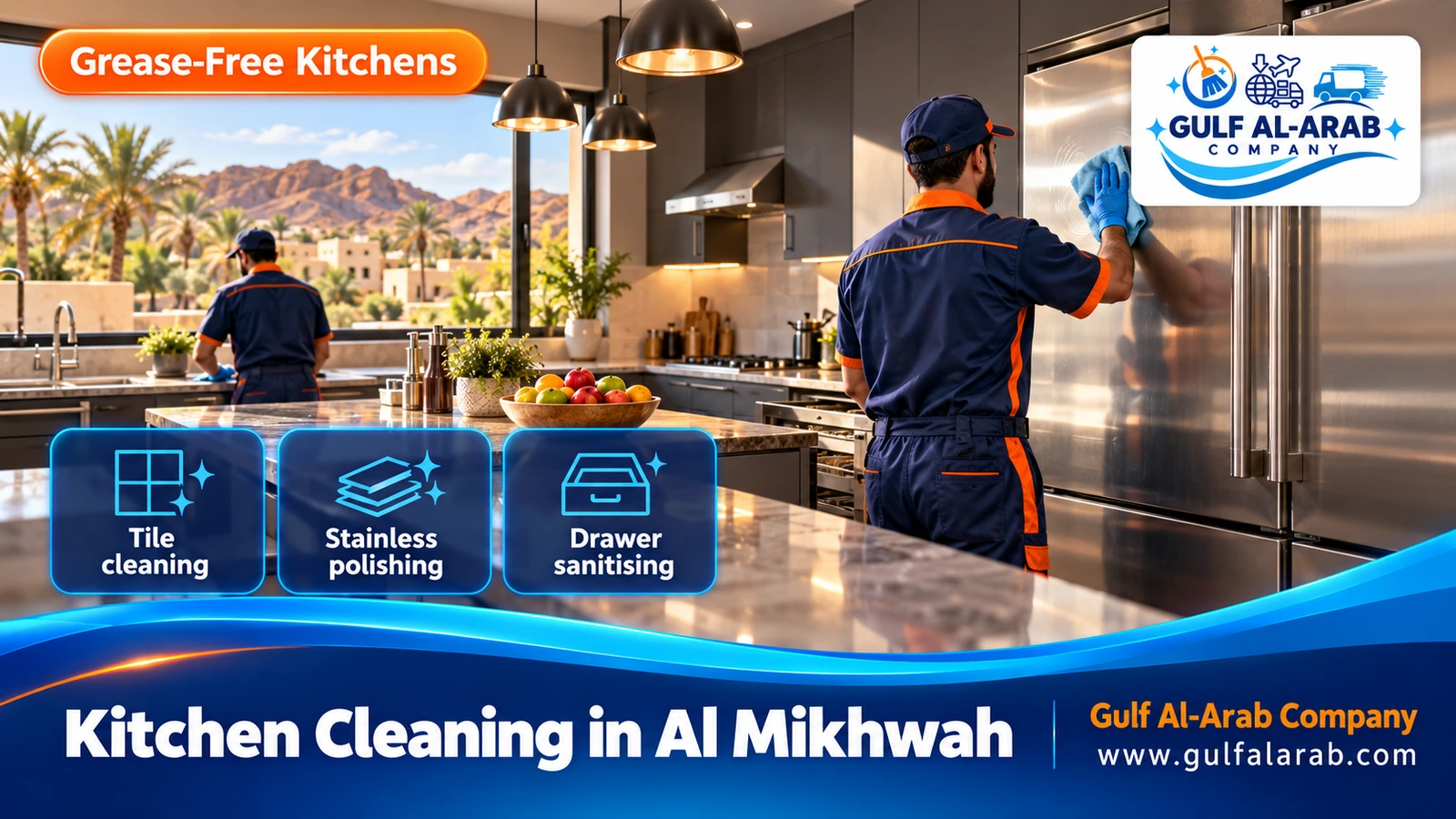Kitchen Cleaning in Al Mikhwah