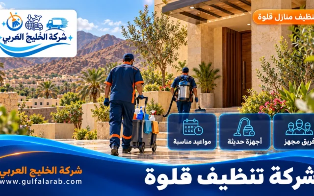 شركة تنظيف قلوة