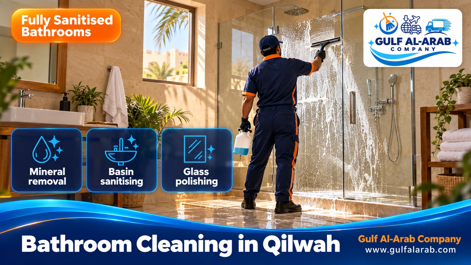 Bathroom Cleaning in Qilwah