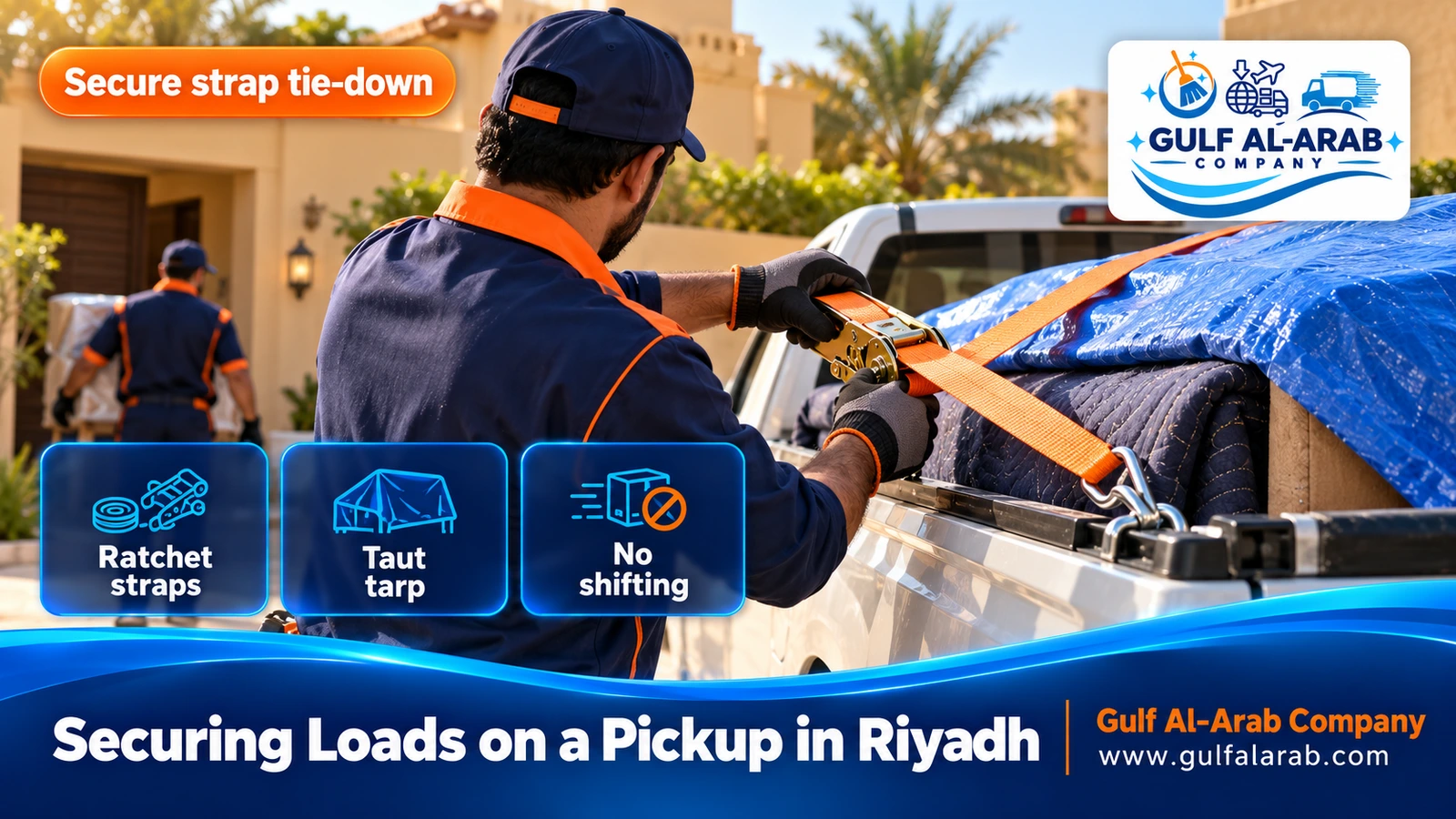 Securing Loads on a Pickup in Riyadh