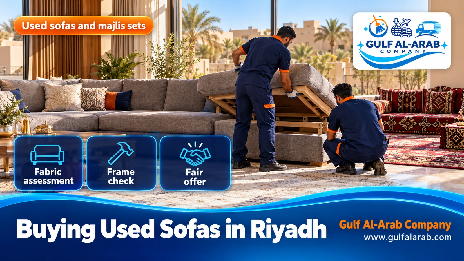 Buying Used Sofas in Riyadh