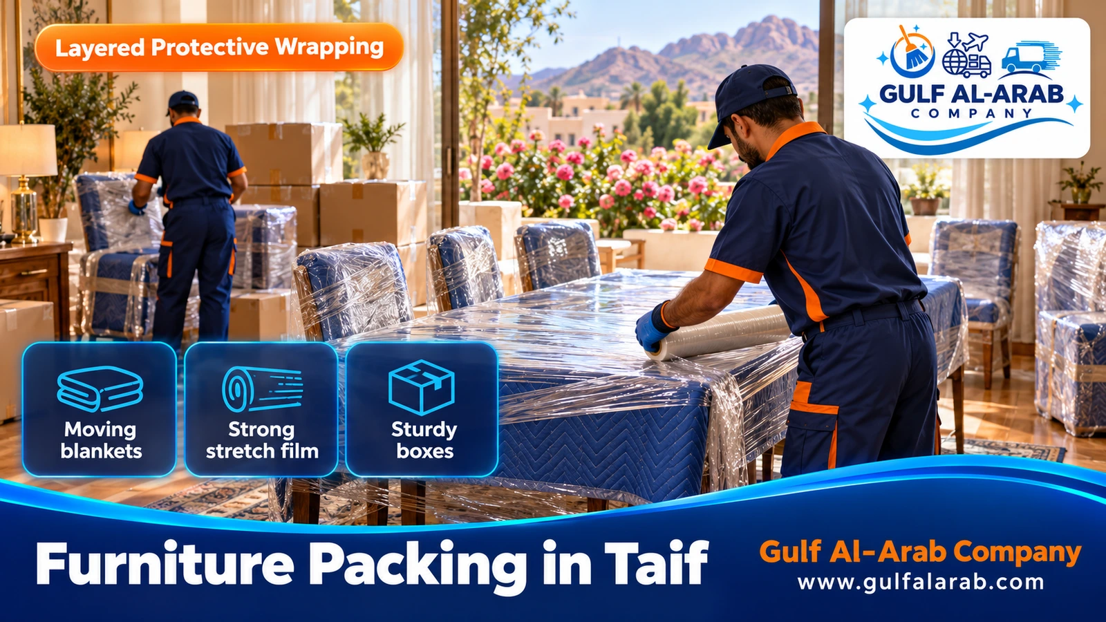 Furniture Packing in Taif