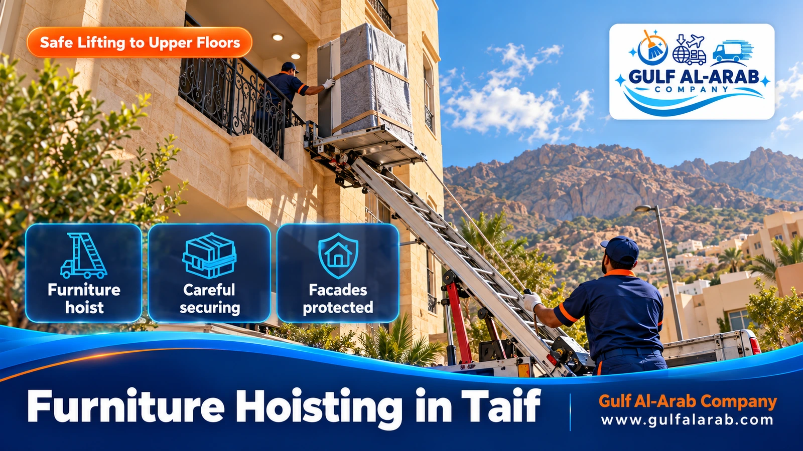 Furniture Hoisting in Taif